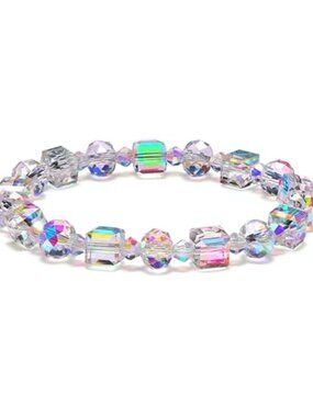 Aurora Borealis Crystal Bracelet for Women